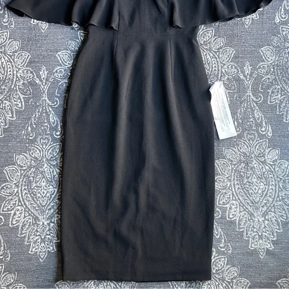 Dress The Population Louisa Dress in Black Size Small - Picture 10 of 12